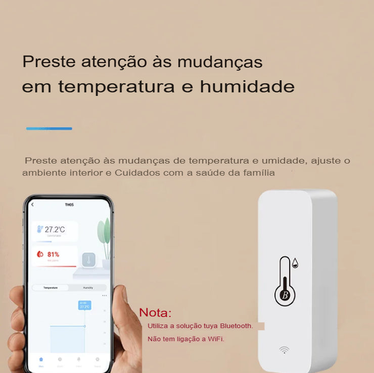 Sensor inteligente de temperatura Smart Bluetooth