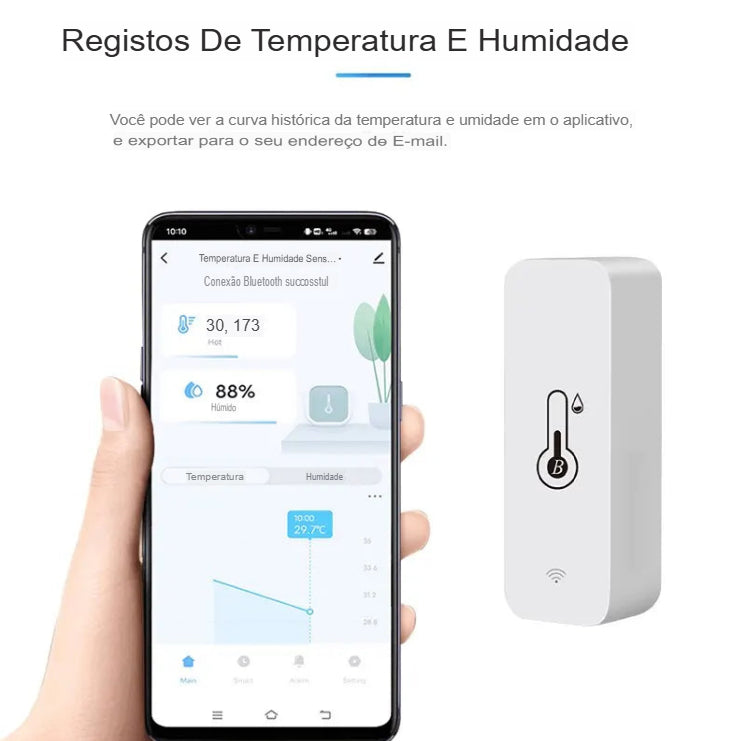 Sensor inteligente de temperatura Smart Bluetooth