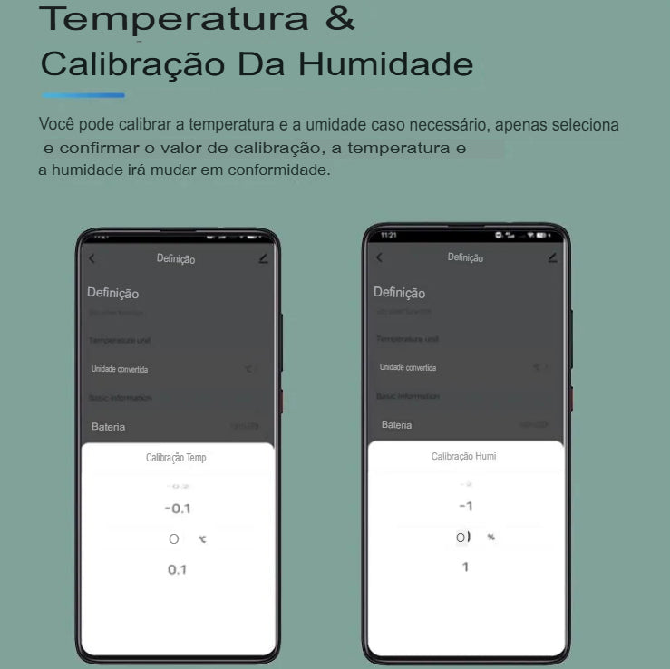 Sensor inteligente de temperatura Smart Bluetooth